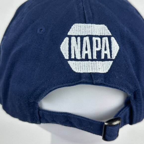Vintage NASCAR Racing Hat Cap Ron Hornaday #16 NAPA Blue Signature Adjustable - Picture 9 of 16